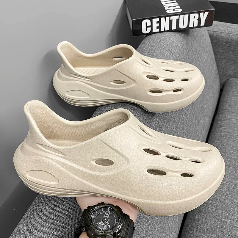 Summer New men's plus size sandals casual shoes cave shoes beach shoes garden shoes sports sandals water shoes walking shoes